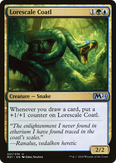 Lorescale Coatl (221) [Core Set 2021] - Deck Out Gaming