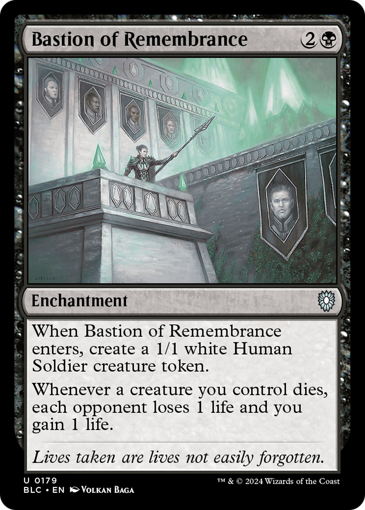 Bastion of Remembrance (179) [Bloomburrow Commander] - Deck Out Gaming
