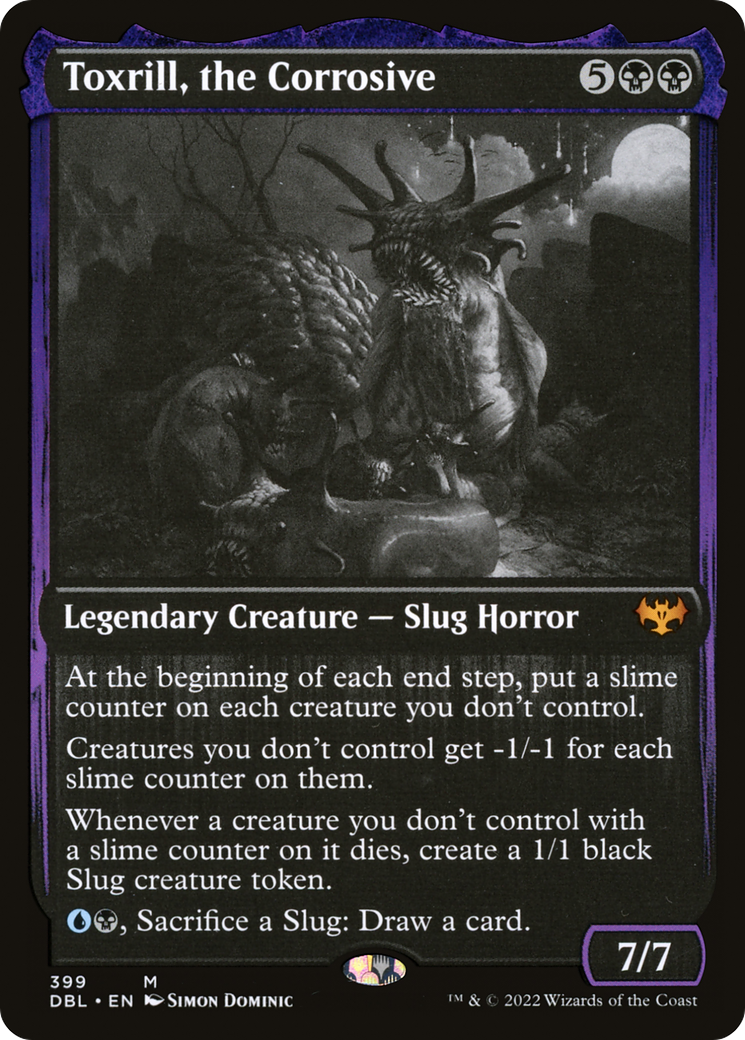 Toxrill, the Corrosive (399) [Innistrad: Double Feature] - Deck Out Gaming