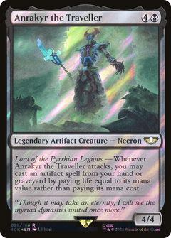 Anrakyr the Traveller (Surge Foil) (28) [Warhammer 40,000 Commander] foil - Deck Out Gaming