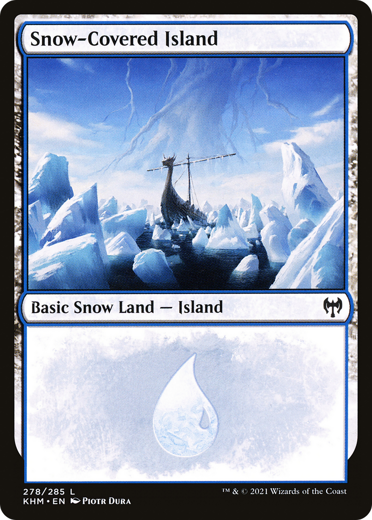 Snow-Covered Island (278) (278) [Kaldheim] - Deck Out Gaming