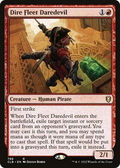 Dire Fleet Daredevil (788) [Commander Legends: Battle for Baldur's Gate] - Deck Out Gaming