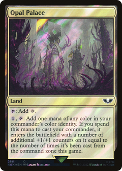 Opal Palace (Surge Foil) (286) [Warhammer 40,000 Commander] foil - Deck Out Gaming