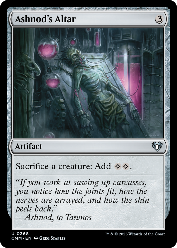 Ashnod's Altar (368) [Commander Masters] foil - Deck Out Gaming