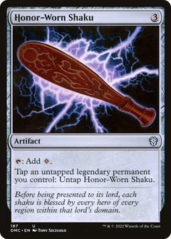 Honor-Worn Shaku (187) [Commander: Dominaria United] - Deck Out Gaming