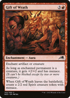 Gift of Wrath (143) [Kamigawa: Neon Dynasty] foil - Deck Out Gaming
