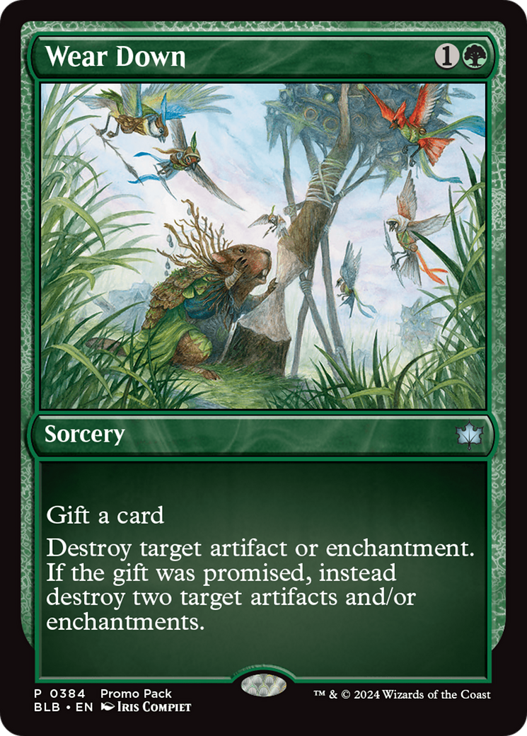 Wear Down (384) [Bloomburrow] foil - Deck Out Gaming