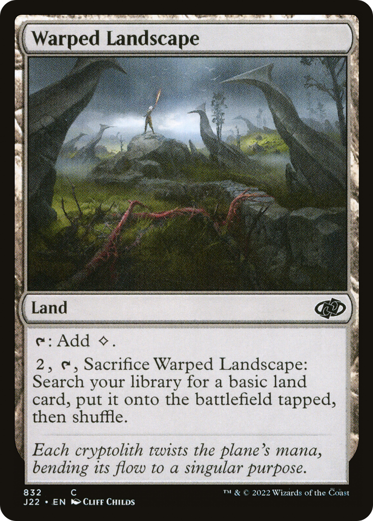 Warped Landscape (832) [Jumpstart 2022] - Deck Out Gaming