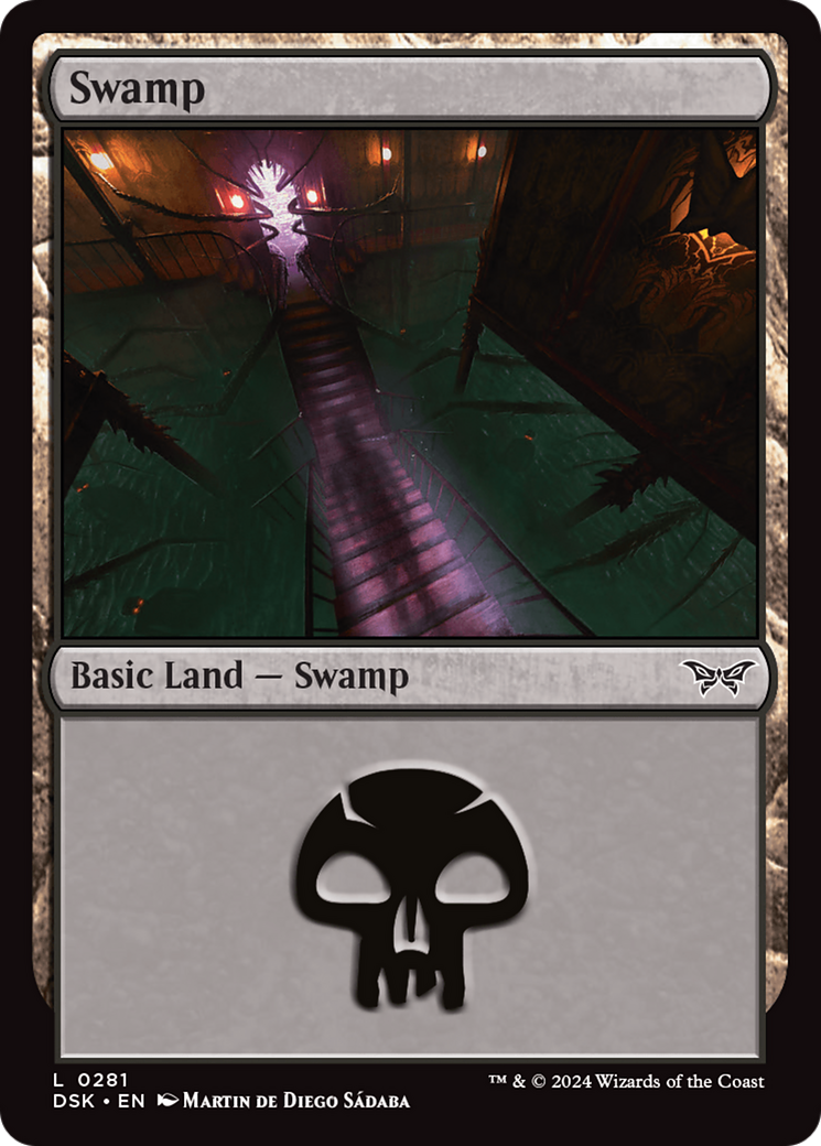 Swamp (0281) (281) [Duskmourn: House of Horror] - Deck Out Gaming