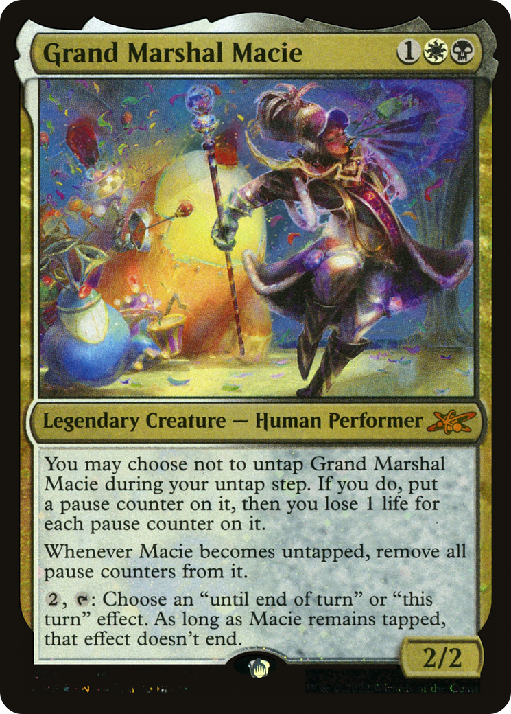 Grand Marshal Macie (Galaxy Foil) (454) [Unfinity] foil - Deck Out Gaming