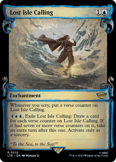 Lost Isle Calling (Showcase Scrolls) (512) [The Lord of the Rings: Tales of Middle-earth] - Deck Out Gaming