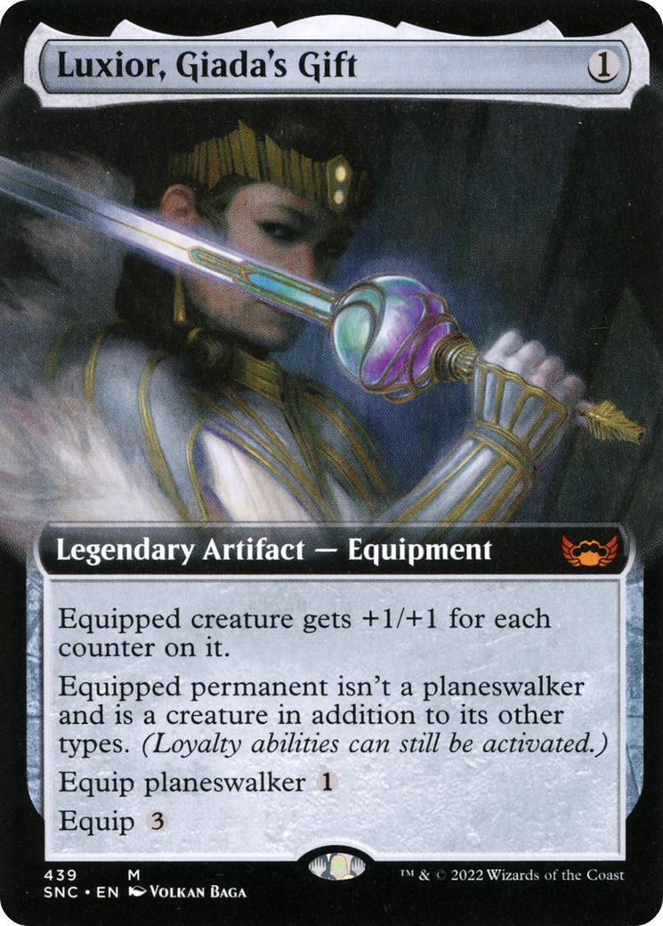 Luxior, Giada's Gift (Extended Art) (439) [Streets of New Capenna] foil - Deck Out Gaming