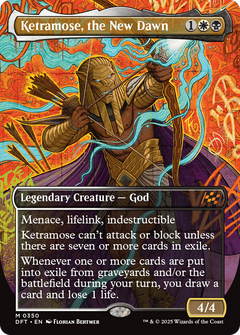 Ketramose, the New Dawn (Borderless) (350) [Aetherdrift] - Deck Out Gaming