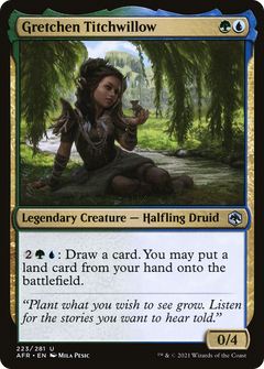 Gretchen Titchwillow (223) [Adventures in the Forgotten Realms] foil - Deck Out Gaming