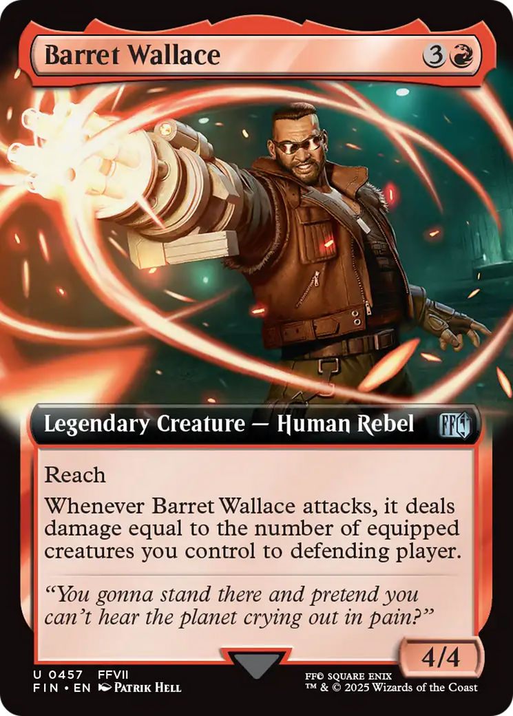 Barret Wallace (457) [FINAL FANTASY] - Deck Out Gaming