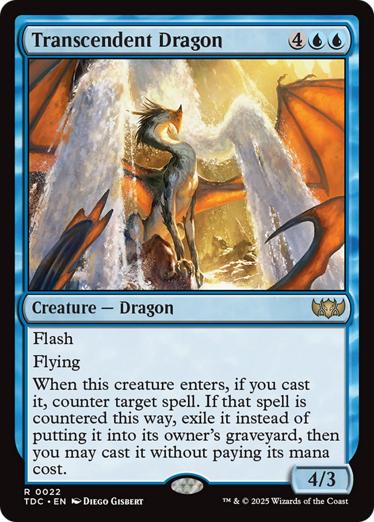 Transcendent Dragon (22) [Commander: Tarkir: Dragonstorm] - Deck Out Gaming