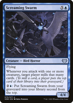 Screaming Swarm (75) [Innistrad: Crimson Vow] foil - Deck Out Gaming