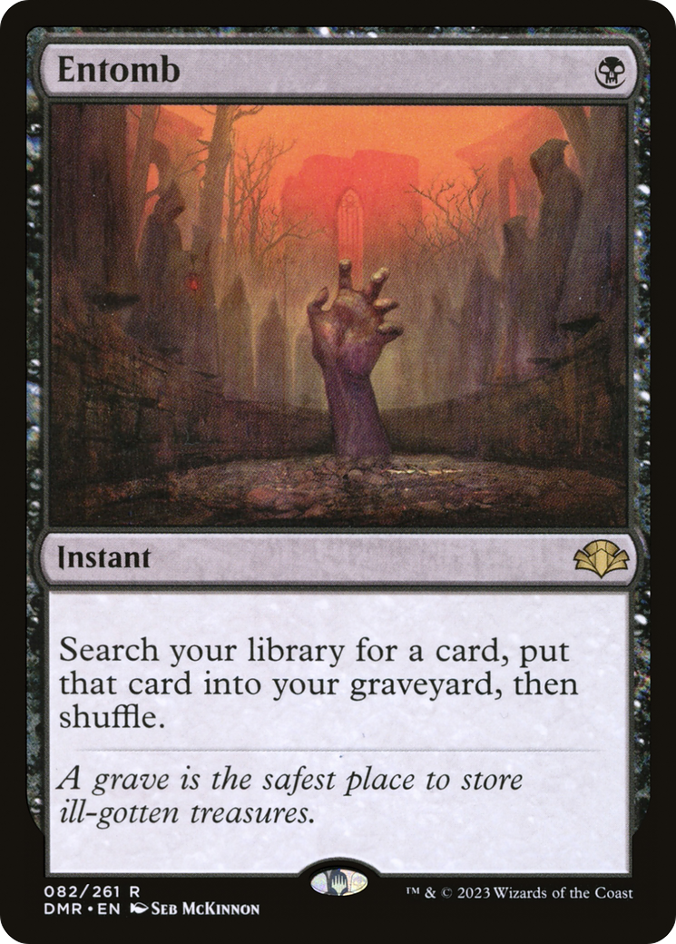 Entomb (82) [Dominaria Remastered] foil - Deck Out Gaming