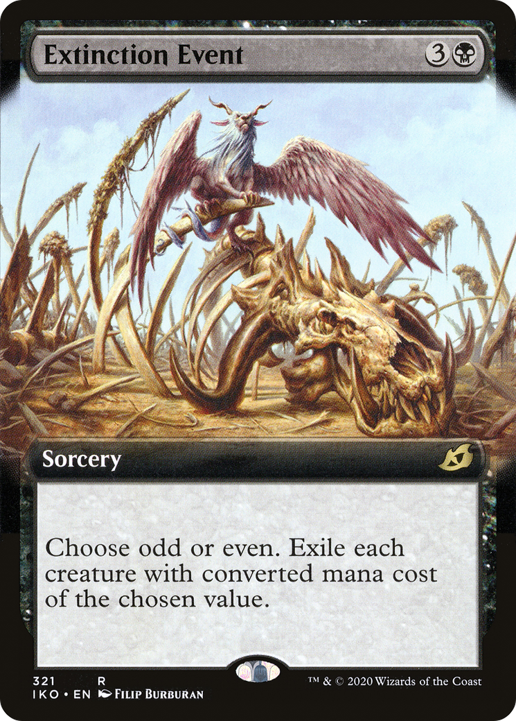 Extinction Event (Extended Art) (321) [Ikoria: Lair of Behemoths] - Deck Out Gaming