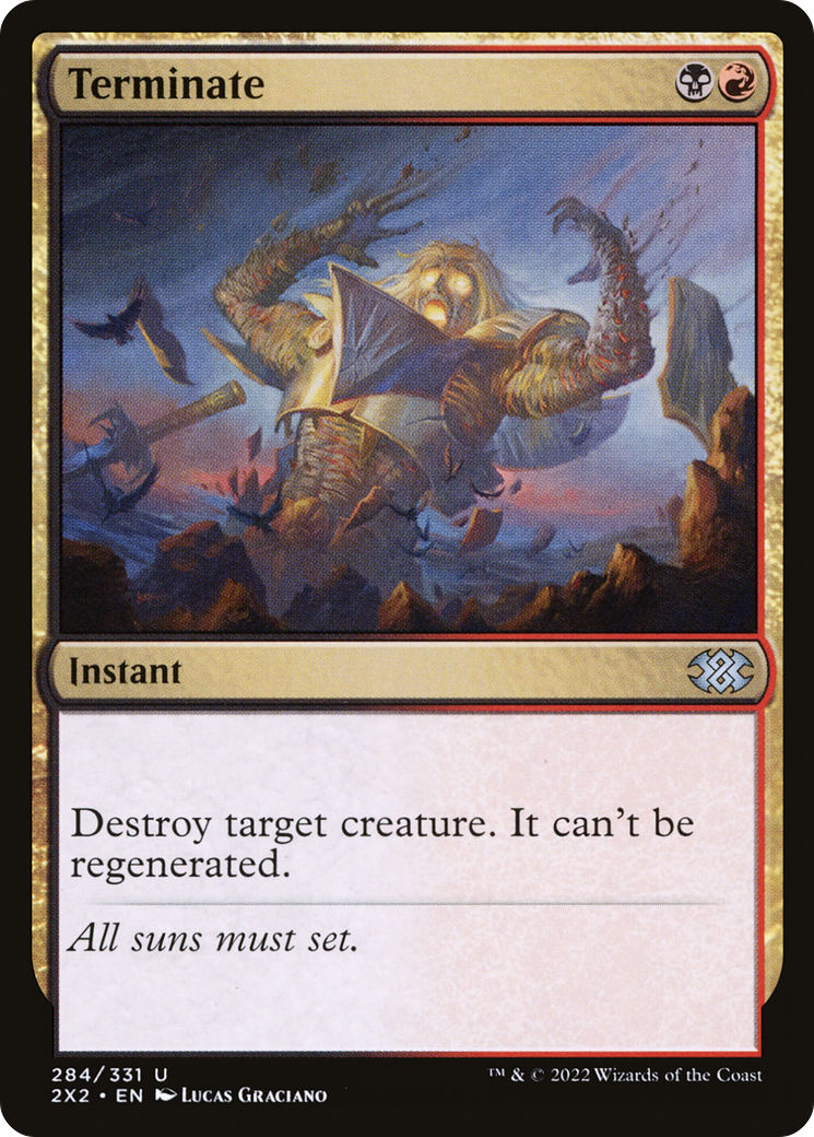 Terminate (284) [Double Masters 2022] - Deck Out Gaming