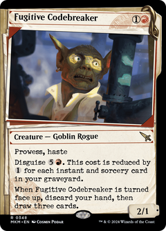 Fugitive Codebreaker (Showcase) (348) [Murders at Karlov Manor] foil - Deck Out Gaming