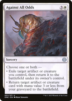 Against All Odds (1) [Phyrexia: All Will Be One] - Deck Out Gaming