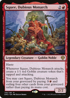 Squee, Dubious Monarch (146) [Dominaria United] foil - Deck Out Gaming