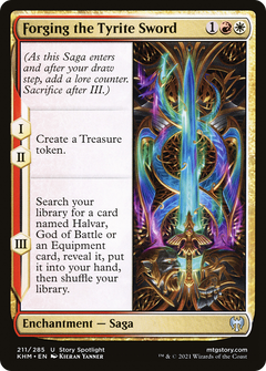 Forging the Tyrite Sword (211) [Kaldheim] - Deck Out Gaming