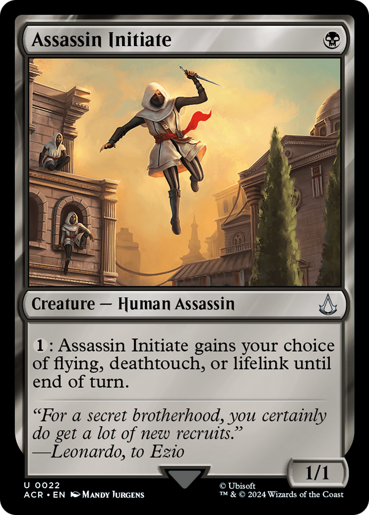 Assassin Initiate (22) [Assassin's Creed] - Deck Out Gaming