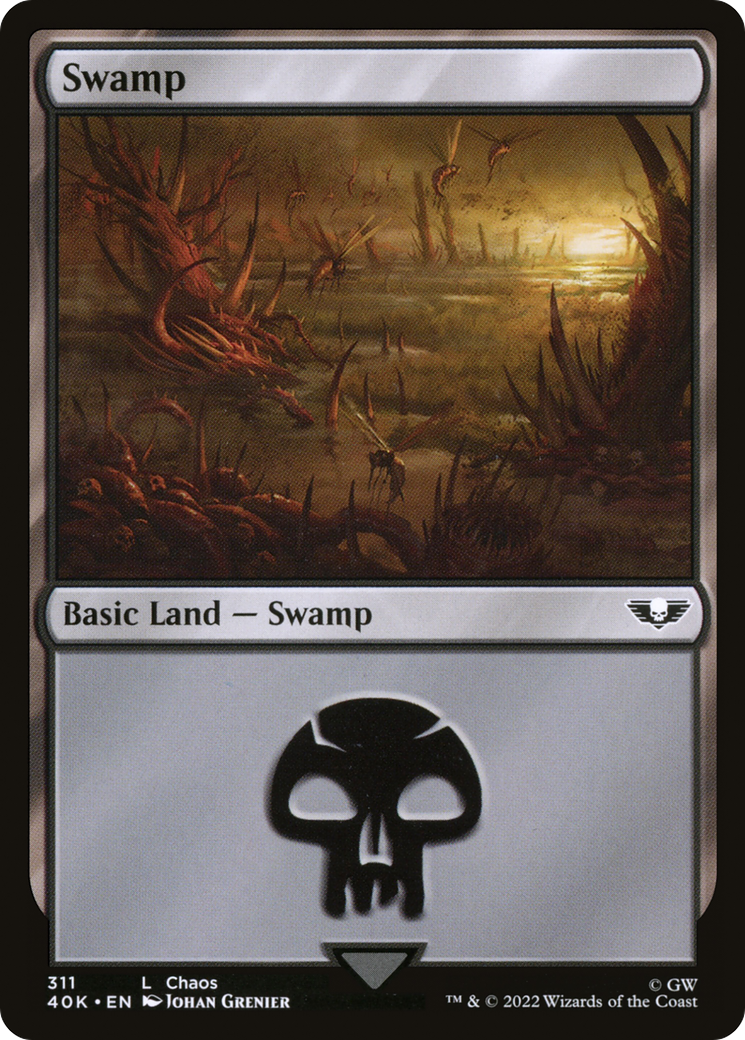 Swamp (311) (311) [Warhammer 40,000 Commander] - Deck Out Gaming