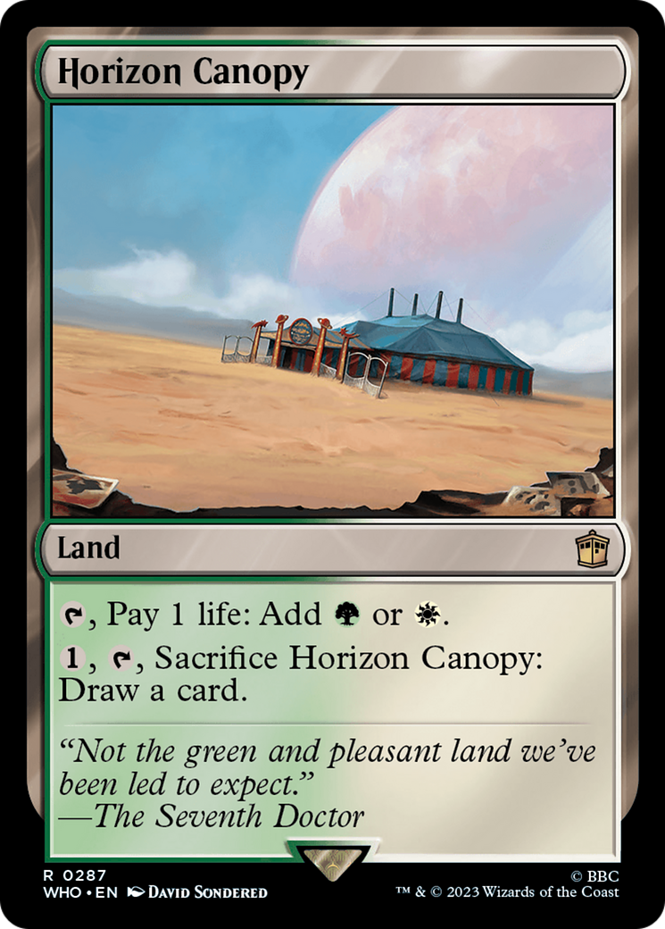 Horizon Canopy (287) [Doctor Who] foil - Deck Out Gaming
