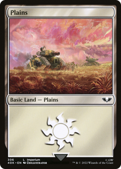 Plains (306) (306) [Universes Beyond: Warhammer 40,000] - Deck Out Gaming