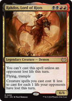 Rakdos, Lord of Riots (230) [Duskmourn: House of Horror Commander] - Deck Out Gaming