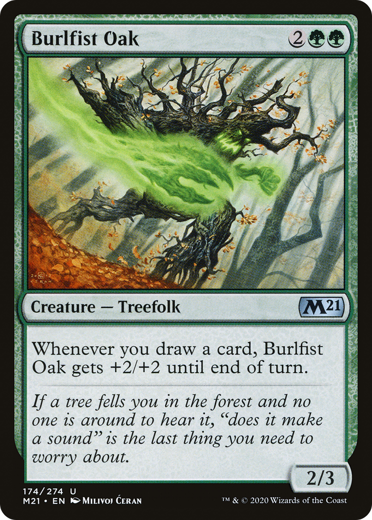 Burlfist Oak (174) [Core Set 2021] - Deck Out Gaming