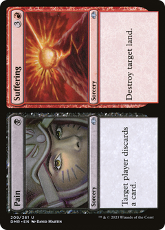 Pain // Suffering (209) [Dominaria Remastered] - Deck Out Gaming