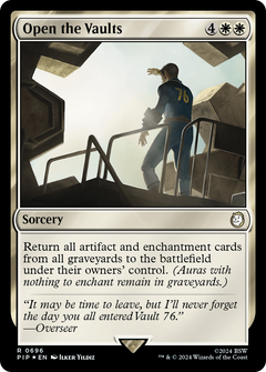 Open the Vaults (Surge Foil) (696) [Fallout] foil - Deck Out Gaming