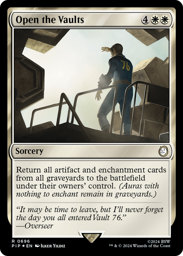 Open the Vaults (Surge Foil) (696) [Fallout] foil - Deck Out Gaming
