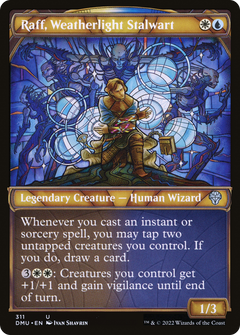 Raff, Weatherlight Stalwart (Showcase) (311) [Dominaria United] foil - Deck Out Gaming
