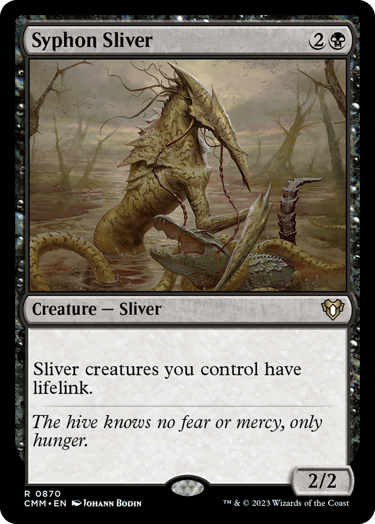Syphon Sliver (870) [Commander Masters] - Deck Out Gaming