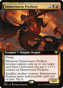 Immersturm Predator (Extended Art) (367) [Kaldheim] foil - Deck Out Gaming