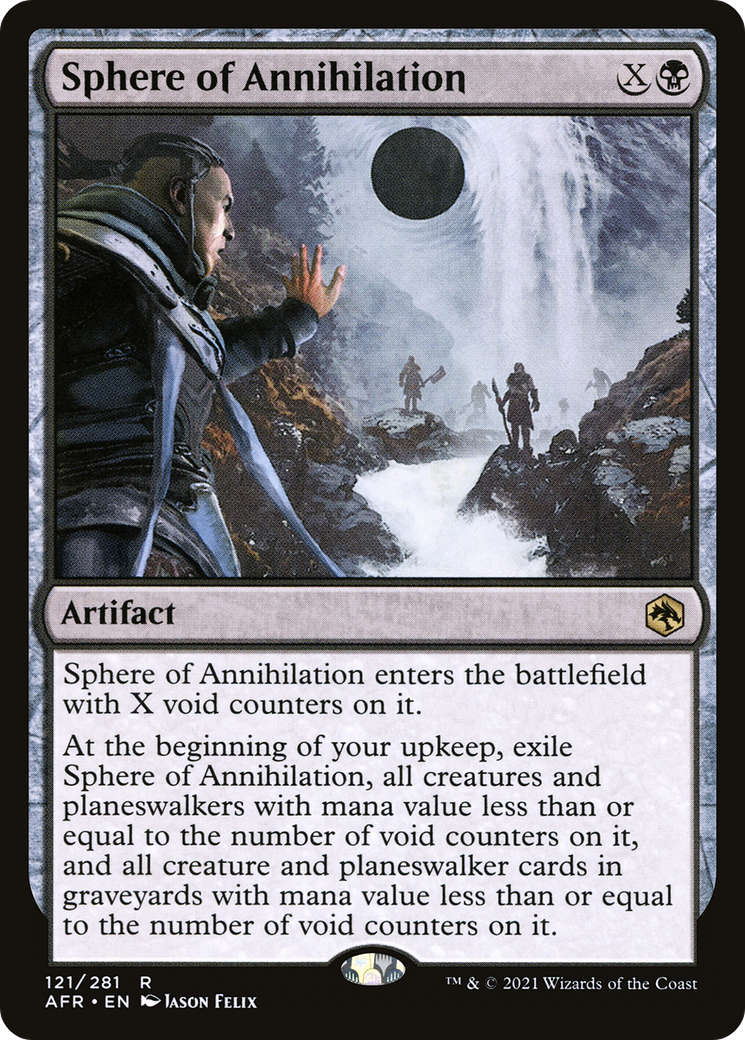 Sphere of Annihilation (121) [Adventures in the Forgotten Realms] foil - Deck Out Gaming