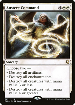 Austere Command (687) [Commander Legends: Battle for Baldur's Gate] - Deck Out Gaming