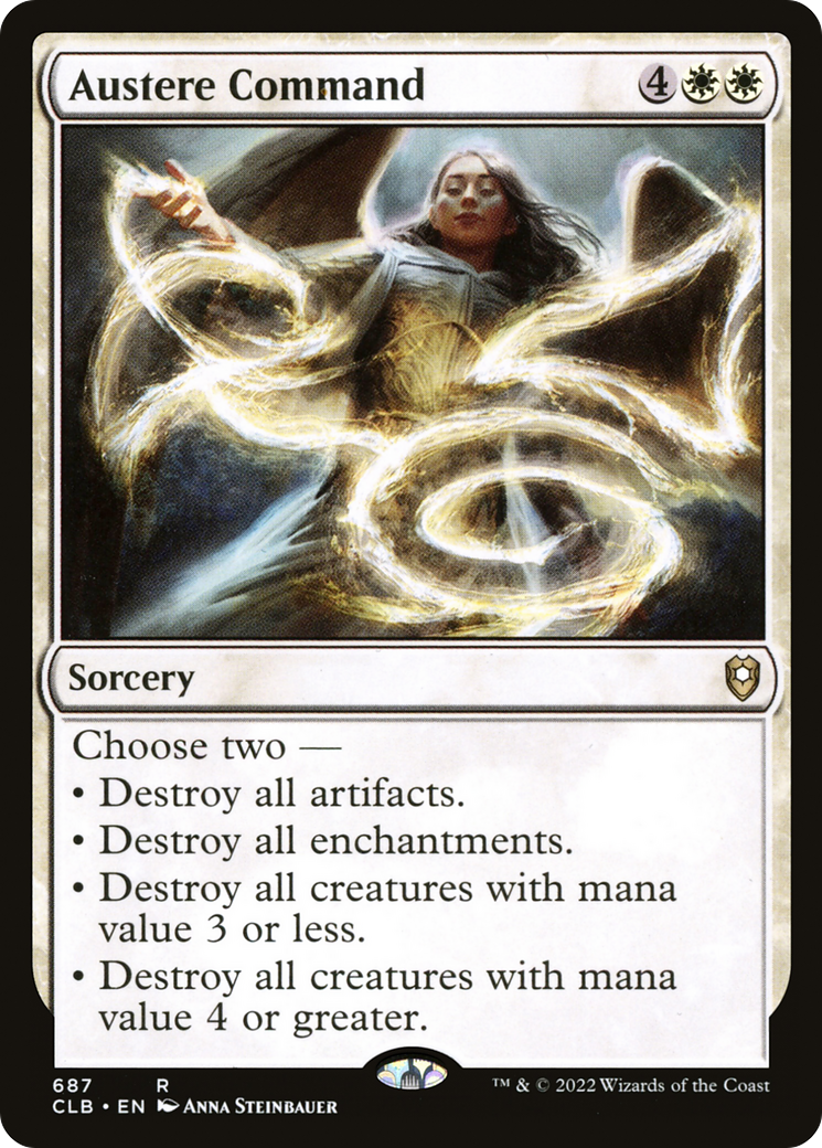 Austere Command (687) [Commander Legends: Battle for Baldur's Gate] - Deck Out Gaming