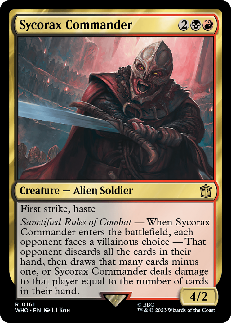 Sycorax Commander (161) [Doctor Who] - Deck Out Gaming