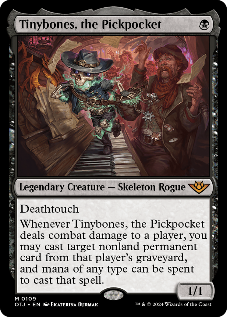 Tinybones, the Pickpocket (109) [Outlaws of Thunder Junction] - Deck Out Gaming