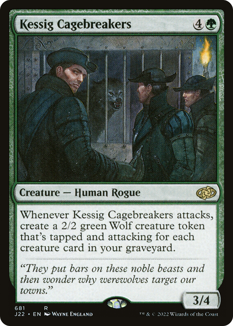 Kessig Cagebreakers (681) [Jumpstart 2022] - Deck Out Gaming