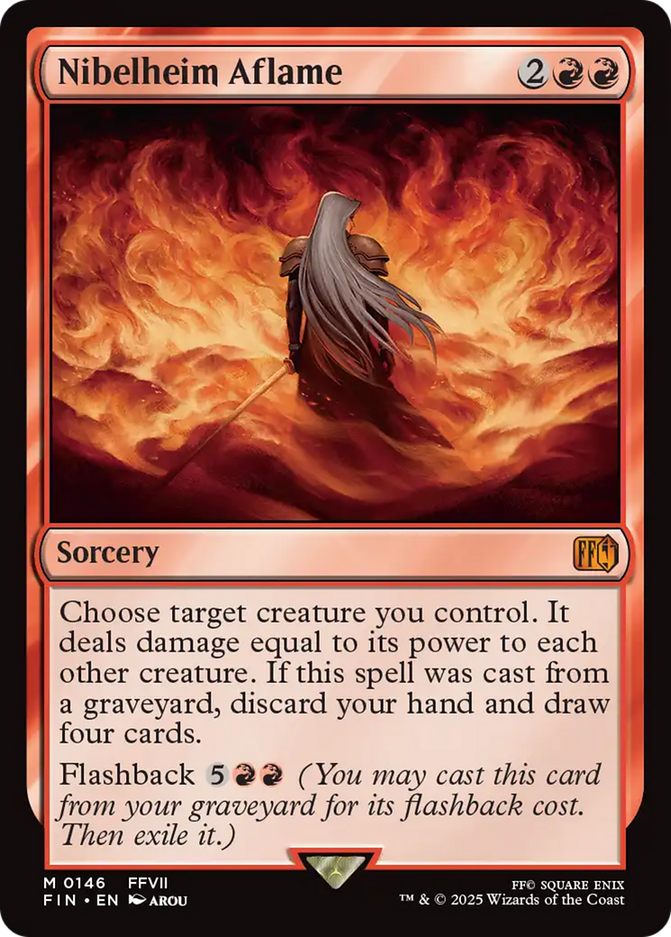 Nibelheim Aflame (146) [FINAL FANTASY] foil - Deck Out Gaming