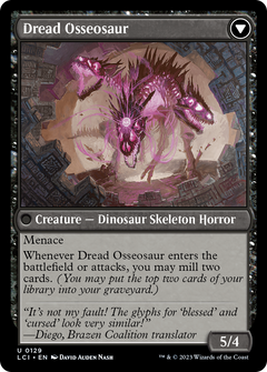 Visage of Dread (129) [The Lost Caverns of Ixalan] - Deck Out Gaming