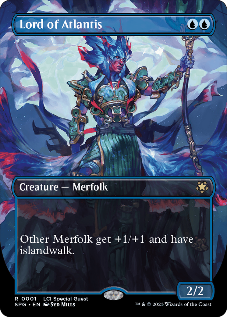 Lord of Atlantis (Borderless) (1) [Special Guests] - Deck Out Gaming