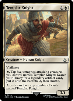 Templar Knight (10) [Assassin's Creed] foil - Deck Out Gaming